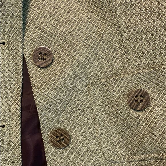 Le Suit Green Women's Blazer - Picture 3 of 7